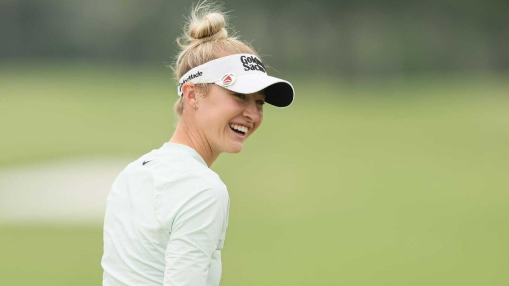 Nelly Korda gets back to business and needles teammates: ‘Just hate all the girls again’