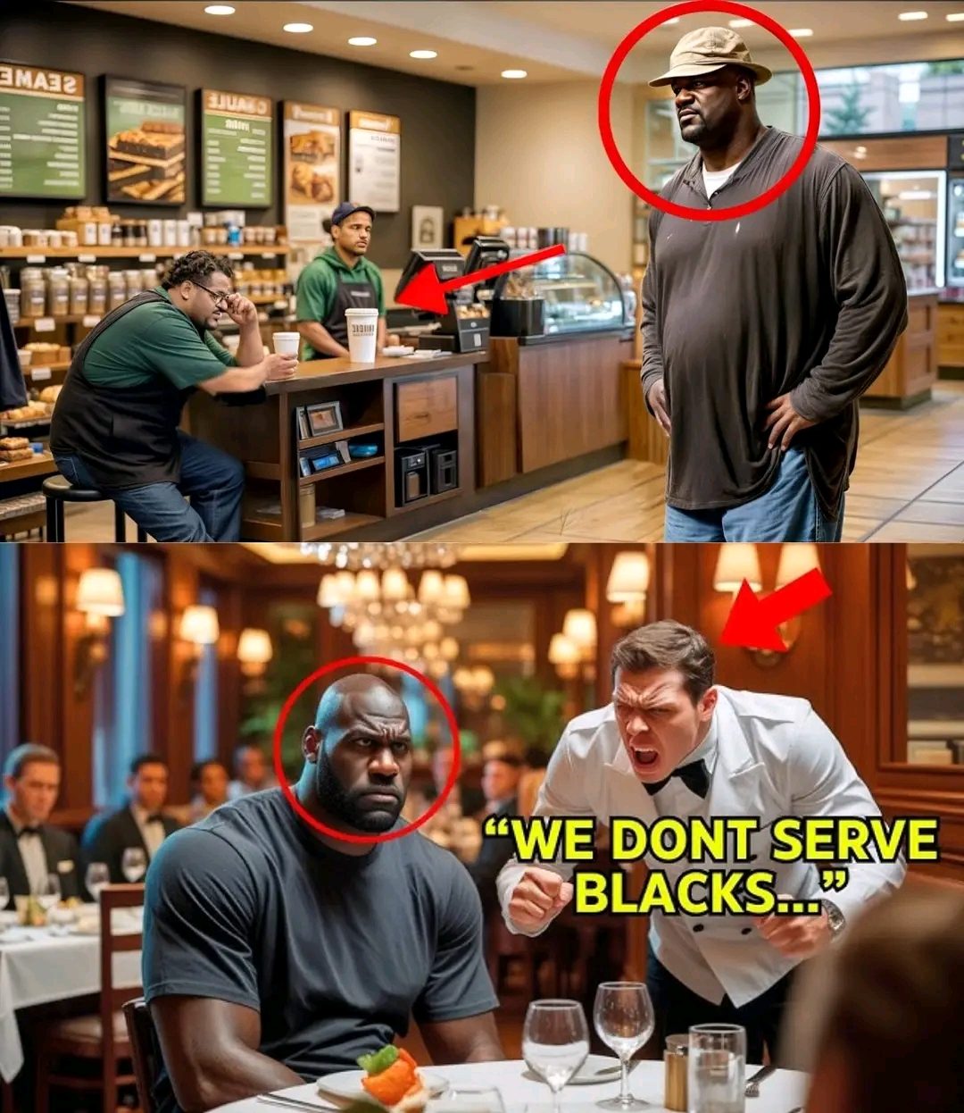 Undercover Boss Big Shaq Walks Into His Own restaurant